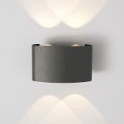 Св-к с/п  EL -TECHNO 1555  LED TWINKY DOUBLE 3000К серый