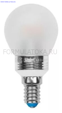 Лампа Uniel LED-G45P-5W/NW/E27/FR  ALC02SL 