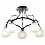 Люстра Escada 028/5PL E27*60W Black/Chrome