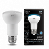 Лампа Gauss LED R63 E27 9W 4100K 1/10/50