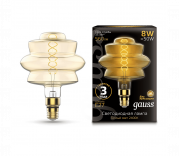 Лампа Gauss LED T65 Flame 5W E27 20-80lm 1500K 1/10/100