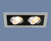 Св-к 1031/2 MR16 SL/BK серебро/черный