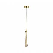 07860-1a Подвесной светильник АСМЕР золото d10 h150  Led 3W (3000k)