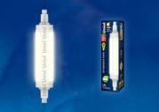 Лампа светодиодная LED-J118-12W/WW/R7s/CL PLZ06WH теплый белый 1/10