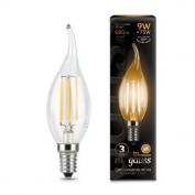 Лампа Gauss LED Filament Candle tailed E14 9W 4100K 1/10/50