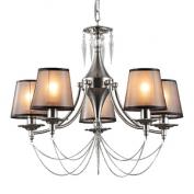 Люстра Escada 645/5Р Е14 40вт хром/черный