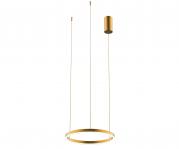 08212,33P(3000K) Подвесной светильник ТОР матовое золото d40 h100 Led 24W (3000K)