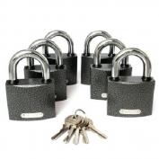 Замки навесные Apecs PD-01-63 (6Locks+5Keys) 11651