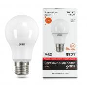 Лампа Gauss LED Elementary Globe 7W А60 E27 2700K 1/10/100
