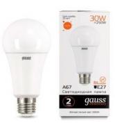 Лампа Gauss Elementary LED A67 35W E27 2740lm 4100K 1/10/50