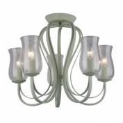 Люстра Escada 156/5P Е14 40вт античная белый