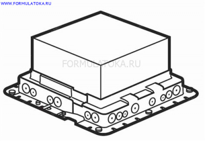 Коробка напольная встраиваем. 10м/12м, глубина 65 мм