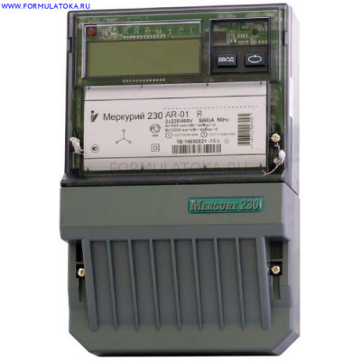 Счетчик Меркурий 230 АR-01 А(R) (5-60А)3ф