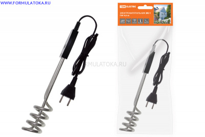 Кипятильник ЭК-1; 230 В, 1 кВт, ТЭН 16,5 см, TDM
