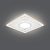 Св-к Backlight BL127 Квадрат/узор белый с LED подсв. Gu5.3 2700K (1/40шт)
