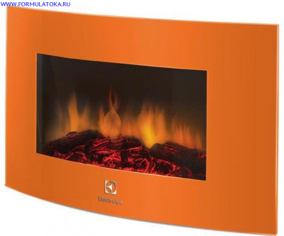 Электрокамин Electrolux EFP/W-1200URLS Оранжевый