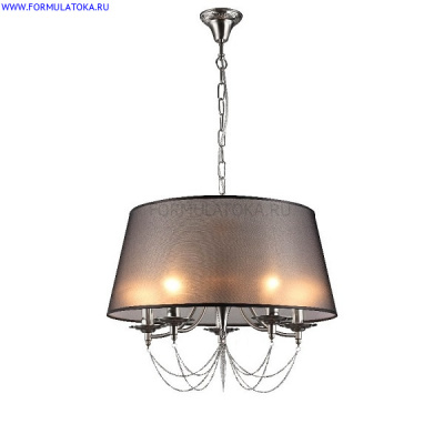 Люстра Escada 645/5S Е14 40вт хром/черный