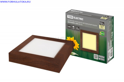 Св-к накл. LED квадрат 