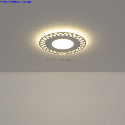 Св-к точечн. Downlight DSS003 6W (3вт+3Вт) 4200K  Ø 110х30 мм