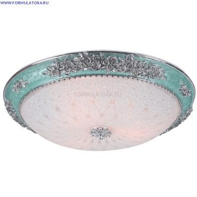 Люстра потолочная TORTA LUX зеленый A7134PL-3PR