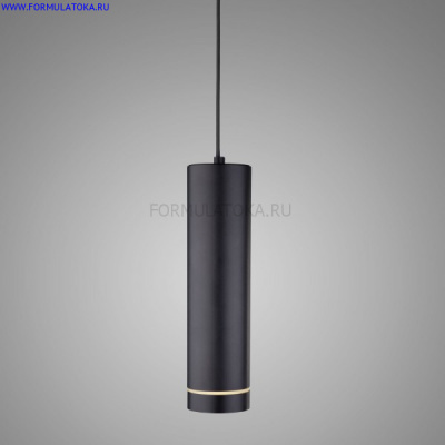 Св-к LED DLR023 12W 4200K чёрный матовый